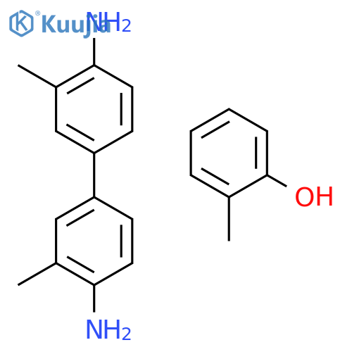 3,3'-Dimethyl-[1,1'-biphenyl]-4,4'-diamine compound with o-cresol (1:1) structure