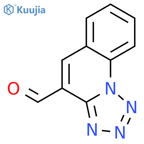 Tetrazolo1,5-aquinoline-4-carbaldehyde structure