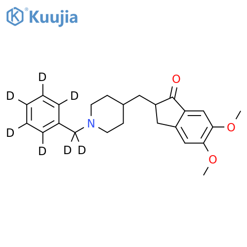 [2H7]-Donepezil structure