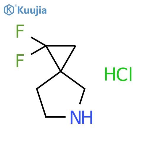 1,1-Difluoro-5-azaspiro[2.4]heptane hydrochloride structure