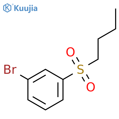 1-Bromo-3-(butane-1-sulfonyl)benzene structure