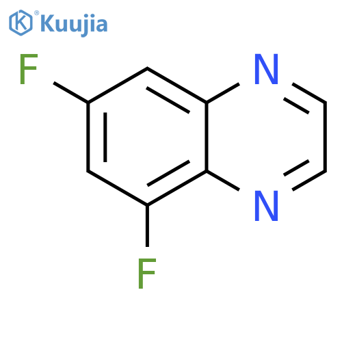 5,7-Difluoroquinoxaline structure