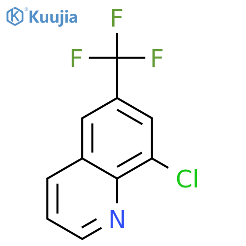 8-Chloro-6-(trifluoromethyl)quinoline structure