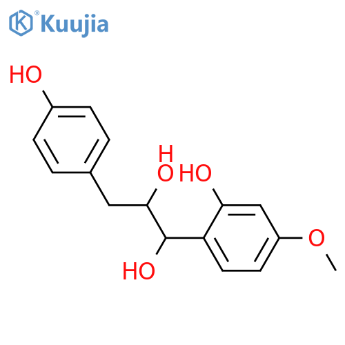 1-(2,4-Dihydroxyphenyl)-3-(4-hydroxyphenyl)-1,2-propanediol; (1ξ,2ξ)-form, 4'-Me ether structure