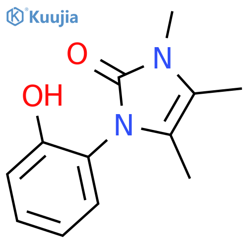 2H-Imidazol-2-one, 1,3-dihydro-1-(2-hydroxyphenyl)-3,4,5-trimethyl- structure