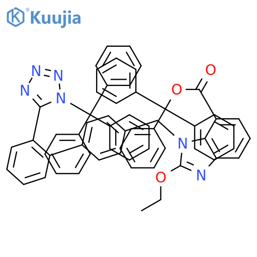 N-Trityl Candesartan Trityl Ester structure