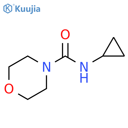 N-cyclopropylmorpholine-4-carboxamide structure