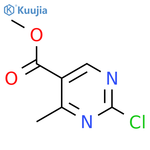 METHYL 2-CHLORO-4-METHYLPYRIMIDINE-5-CARBOXYLATE structure