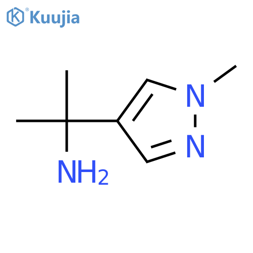 2-(1-methyl-1H-pyrazol-4-yl)propan-2-amine structure