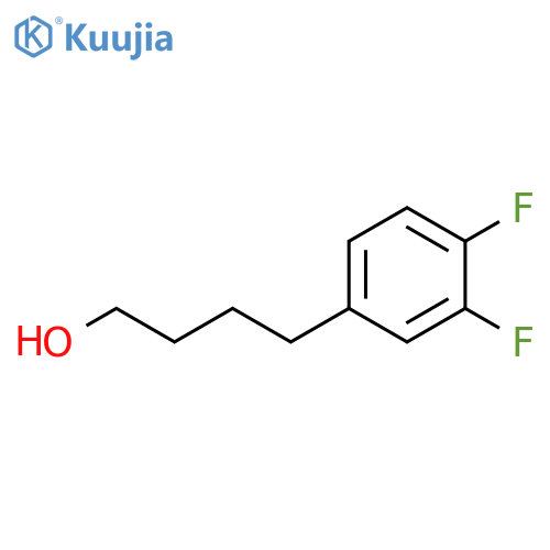 3,4-Difluoro-benzenebutanol structure