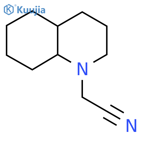 2-(Decahydroquinolin-1-yl)acetonitrile structure