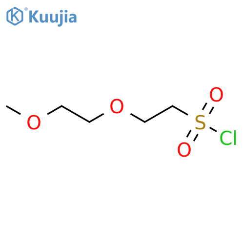 2-(2-methoxyethoxy)ethane-1-sulfonyl chloride structure