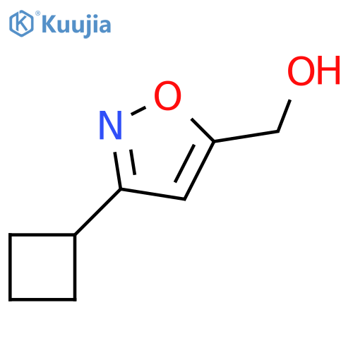 5-Isoxazolemethanol,3-cyclobutyl-(9CI) structure