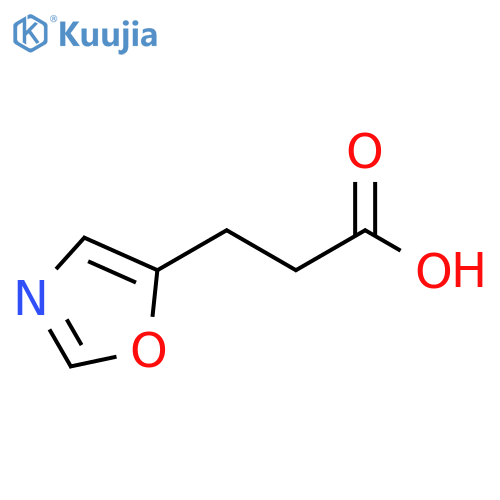 3-(1,3-oxazol-5-yl)propanoic acid structure