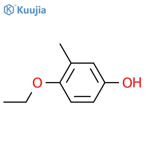 Phenol, 4-ethoxy-3-methyl- structure