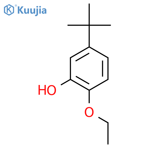 5-Tert-butyl-2-ethoxyphenol structure