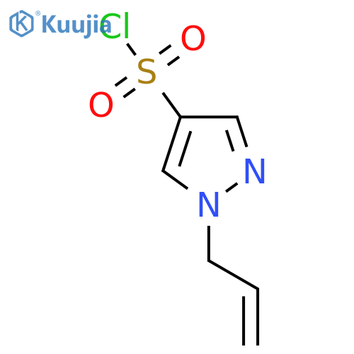 1-(prop-2-en-1-yl)-1H-pyrazole-4-sulfonyl chloride structure
