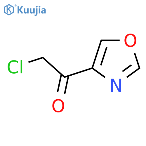 2-Chloro-1-(1,3-oxazol-4-yl)ethanone structure