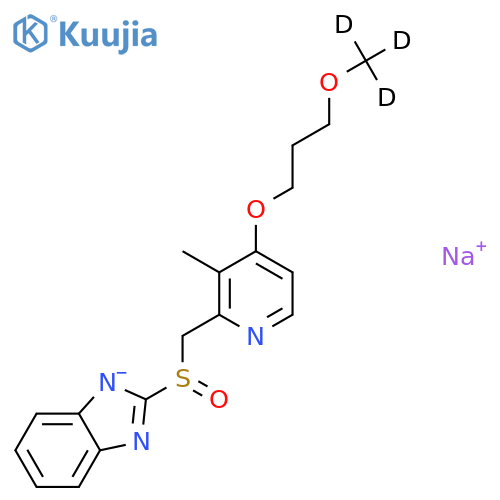 (R)-Rabeprazole-d3 Sodium Salt structure