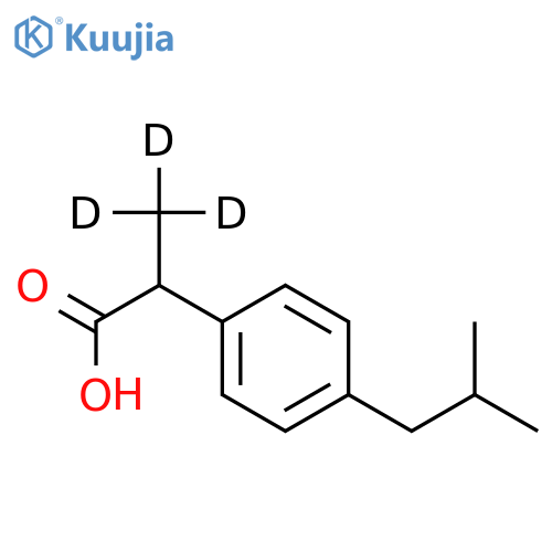 Ibuprofen-d structure