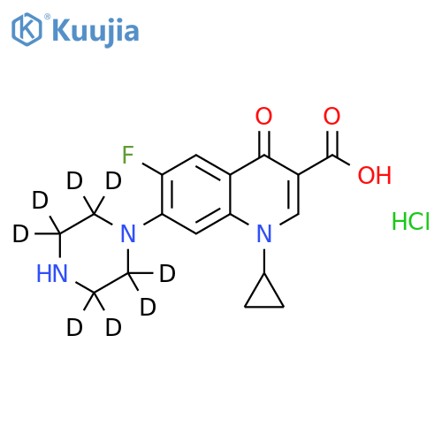 Ciprofloxacin-d structure
