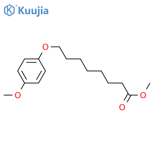 8-(4-Methoxyphenoxy)-octanoic Acid Methyl Ester structure