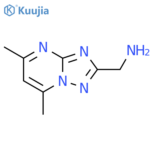 [1,2,4]Triazolo[1,5-a]pyrimidine-2-methanamine, 5,7-dimethyl- structure