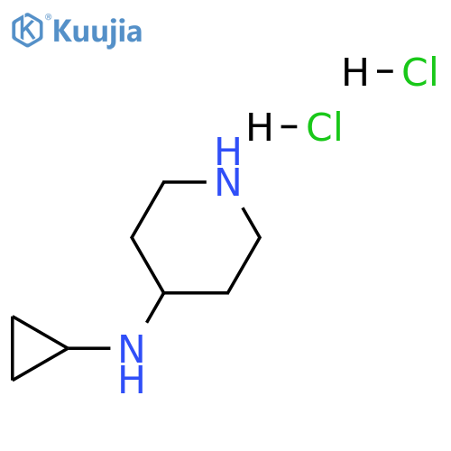 N-cyclopropylpiperidin-4-amine dihydrochloride structure