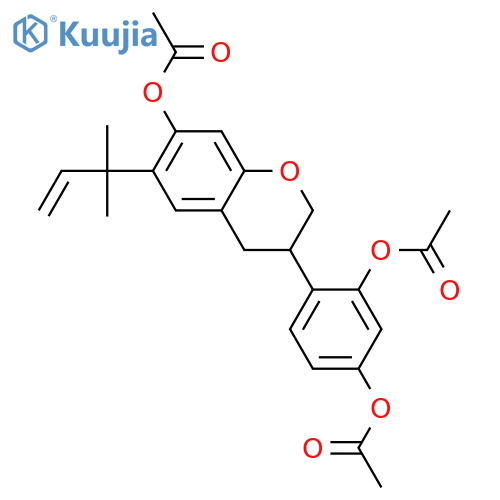 Millinol; (R)-form, 2',4',7-Tri-Ac structure
