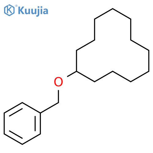 Cyclododecane, (phenylmethoxy)- structure