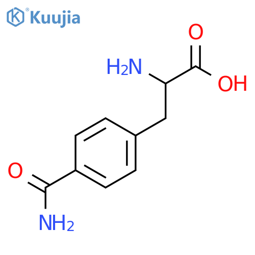 D-4-Carbamoylphenylalanine structure
