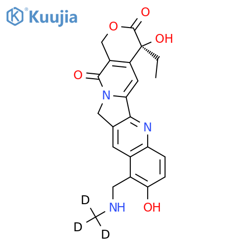 N-Desmethyl Topotecan-d3 (>90%) structure