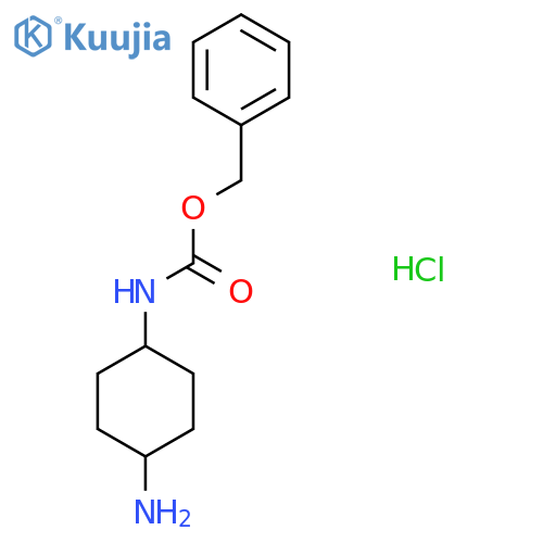 benzyl N-[trans-4-aminocyclohexyl]carbamate hydrochloride structure