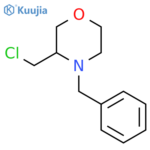 (R)-4-Benzyl-3-(chloromethyl)morpholine structure