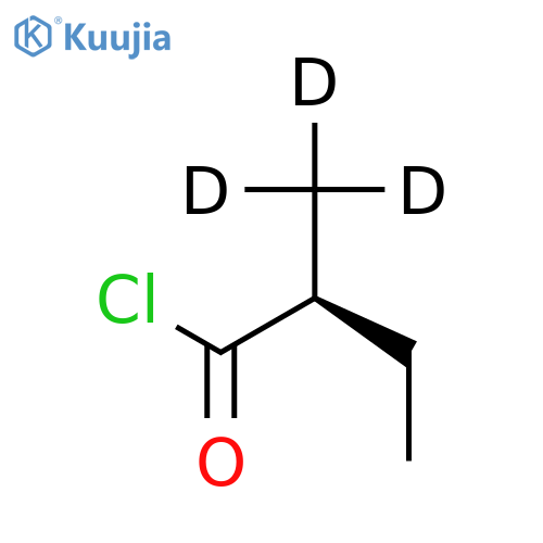 (S)-2-Methylbutyric Acid Chloride-d3 structure