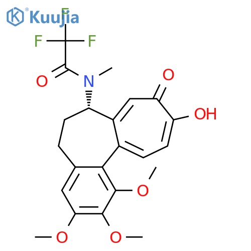 N-Trifluoroacetyl-N-methyl-deacetylcolchiceine structure