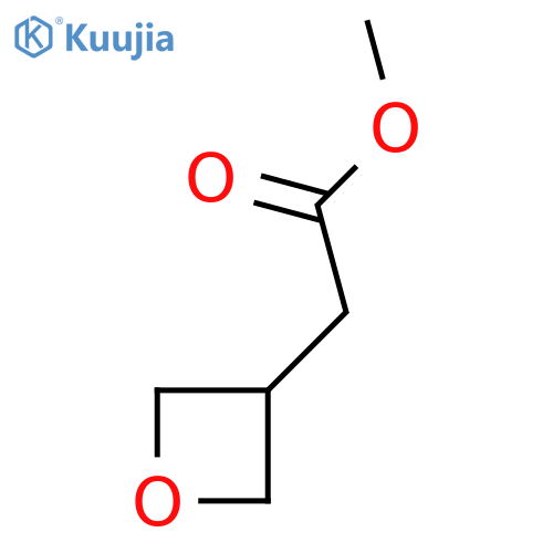 Methyl 2-(oxetan-3-yl)acetate structure