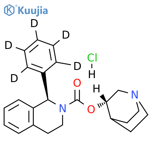 (1R,3S-)Solifenacin-d5 Hydrochloride structure