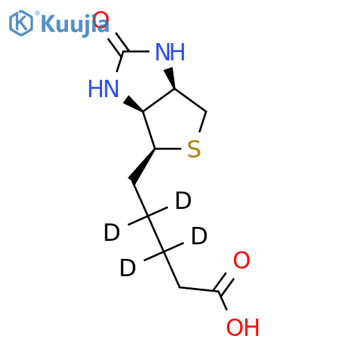 rac Biotin-d4 structure