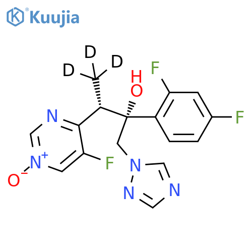 Voriconazole-d3 N-Oxide (~90%) structure