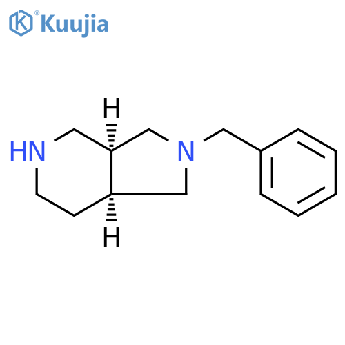 cis-2-Benzyl-octahydro-pyrrolo[3,4-c]pyridine structure