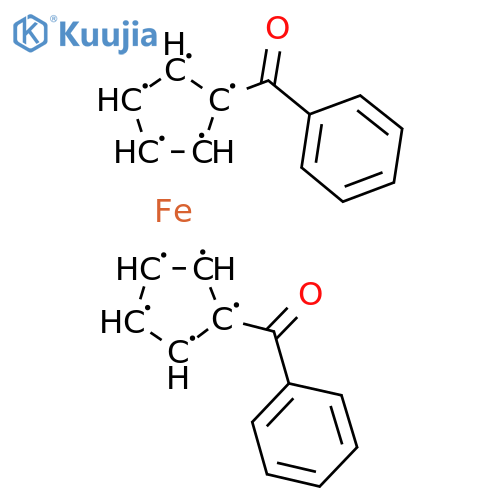 1,1-Dibenzoylferrocene structure