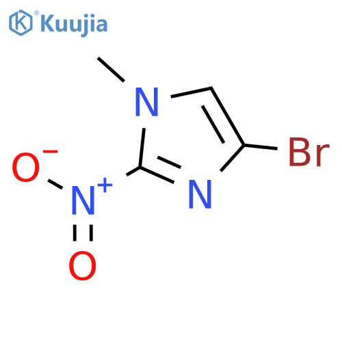 4-Bromo-1-methyl-2-nitro-1h-imidazole structure