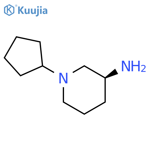 (3S)-1-CYCLOPENTYLPIPERIDIN-3-AMINE structure