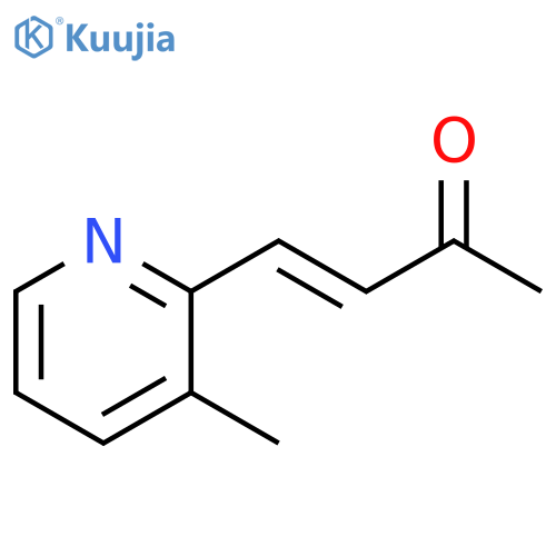 4-(3-methylpyridin-2-yl)but-3-en-2-one structure
