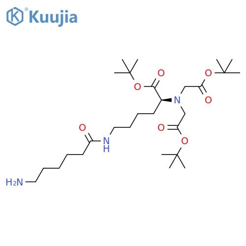 Aminocaproic Nitrilotriacetic Acid Tri-tert-butylester structure