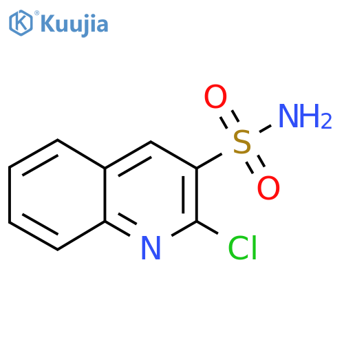 2-chloroquinoline-3-sulfonamide structure