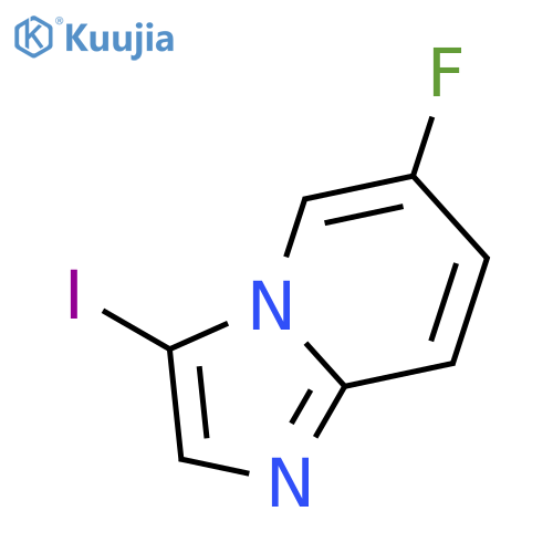6-Fluoro-3-iodoimidazo[1,2-a]pyridine structure