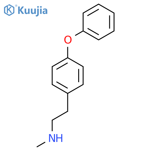 N-Methyl-N-[2-(4-phenoxyphenyl)ethyl]amine structure