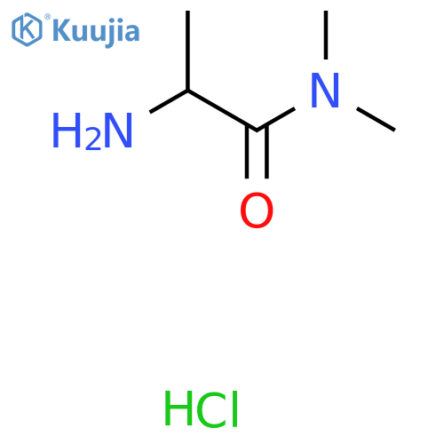 2-amino-N,N-dimethylpropanamide hydrochloride structure